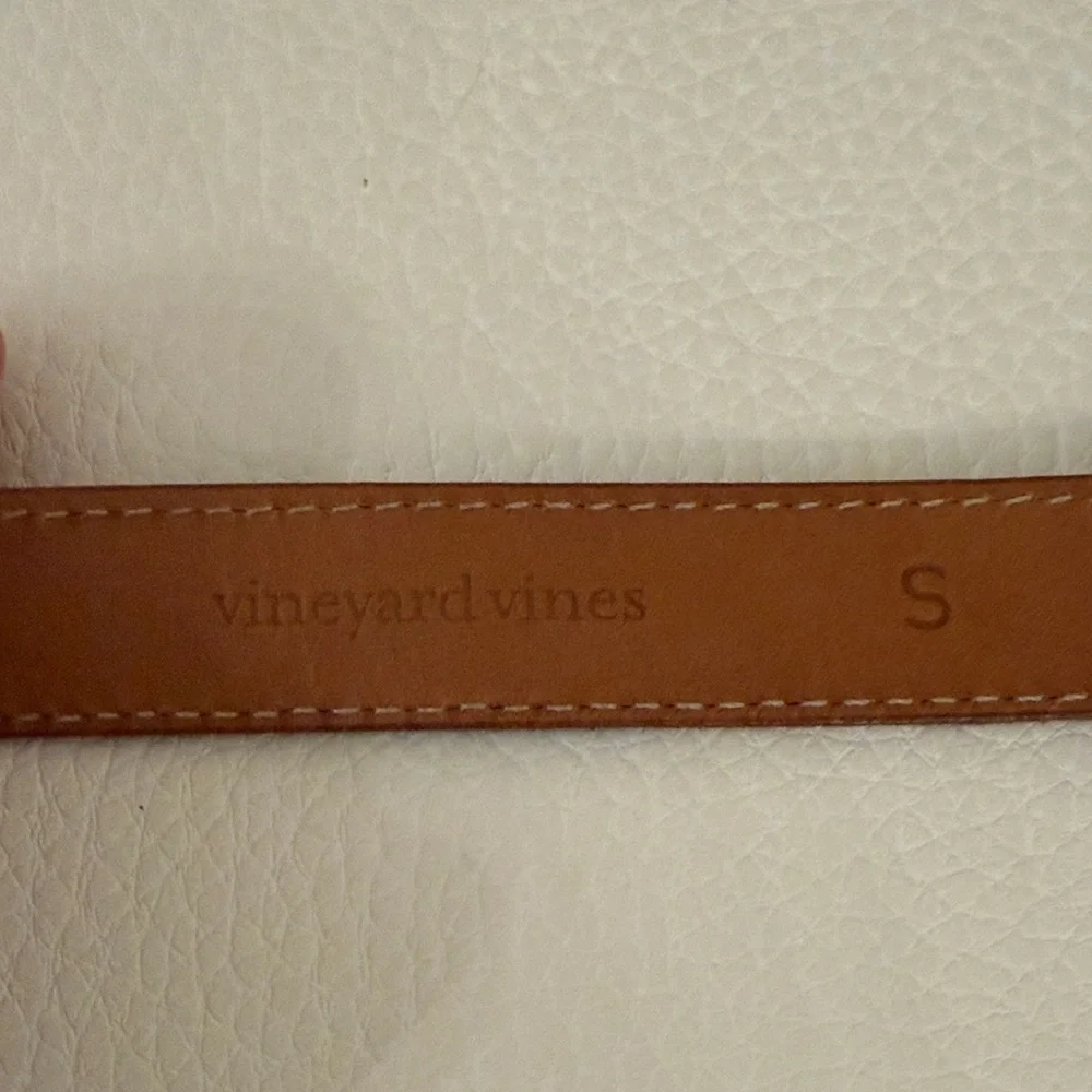Vineyard Vines Pink and Blue Women's Belt